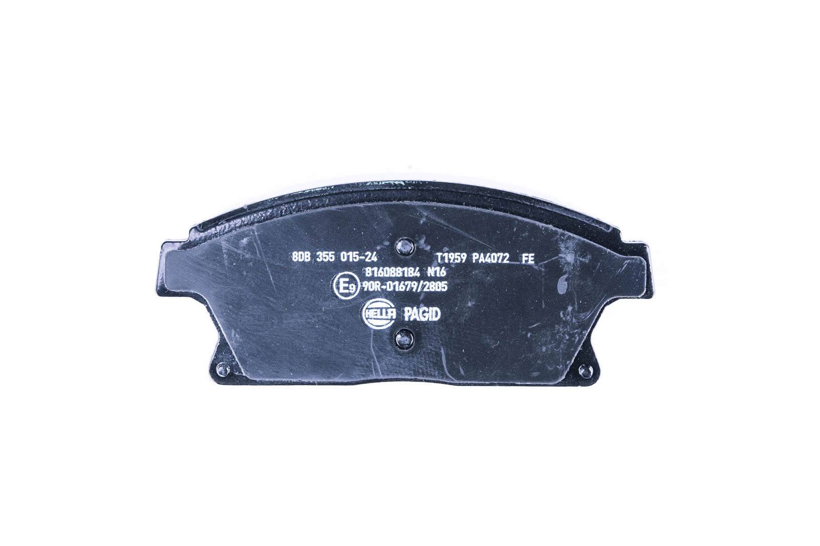 HELLA 8DB 355 015-241 Bremsbelagsatz, SBB