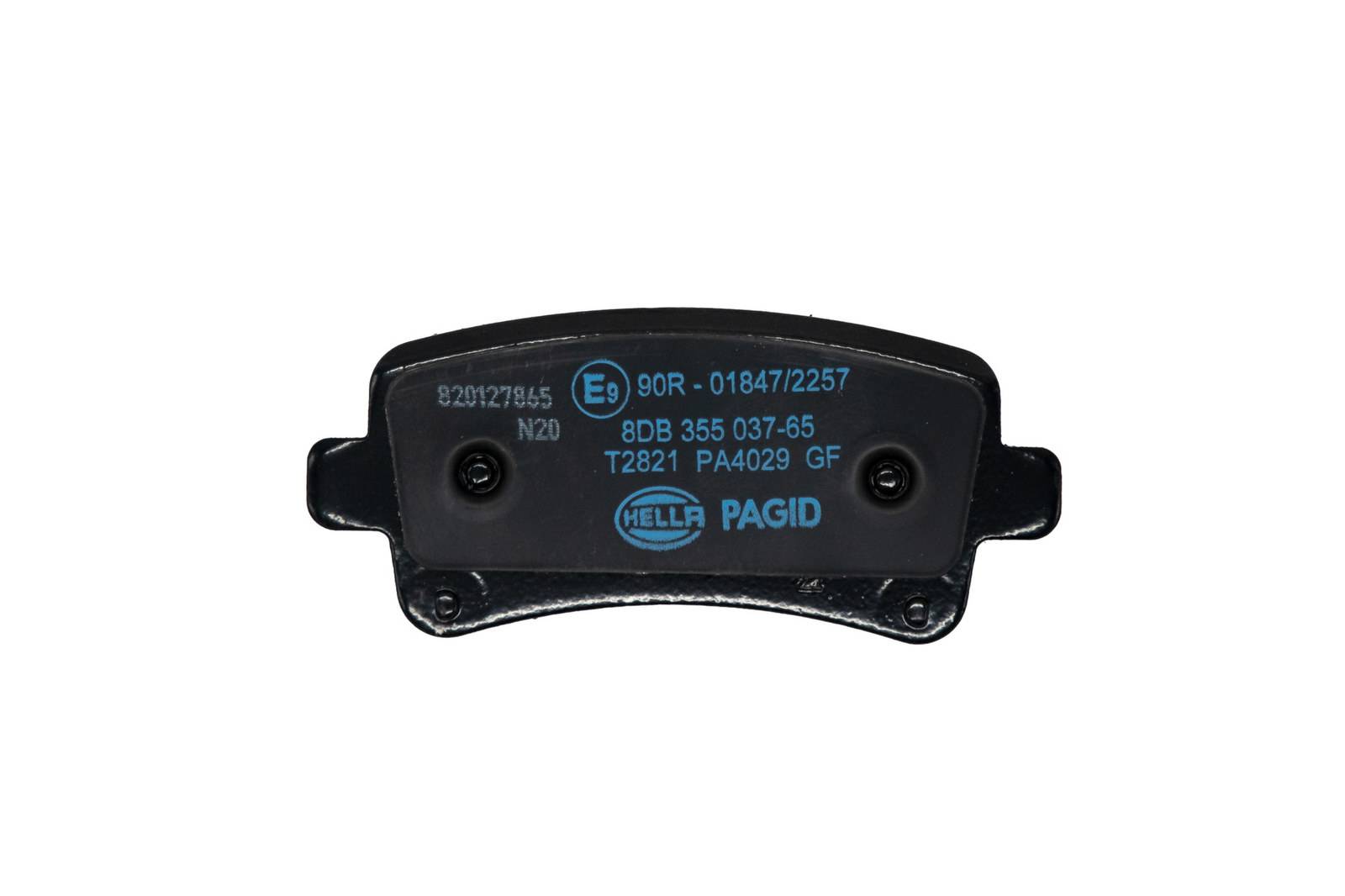 HELLA 8DB 355 037-651 Scheibenbremsbelagsatz