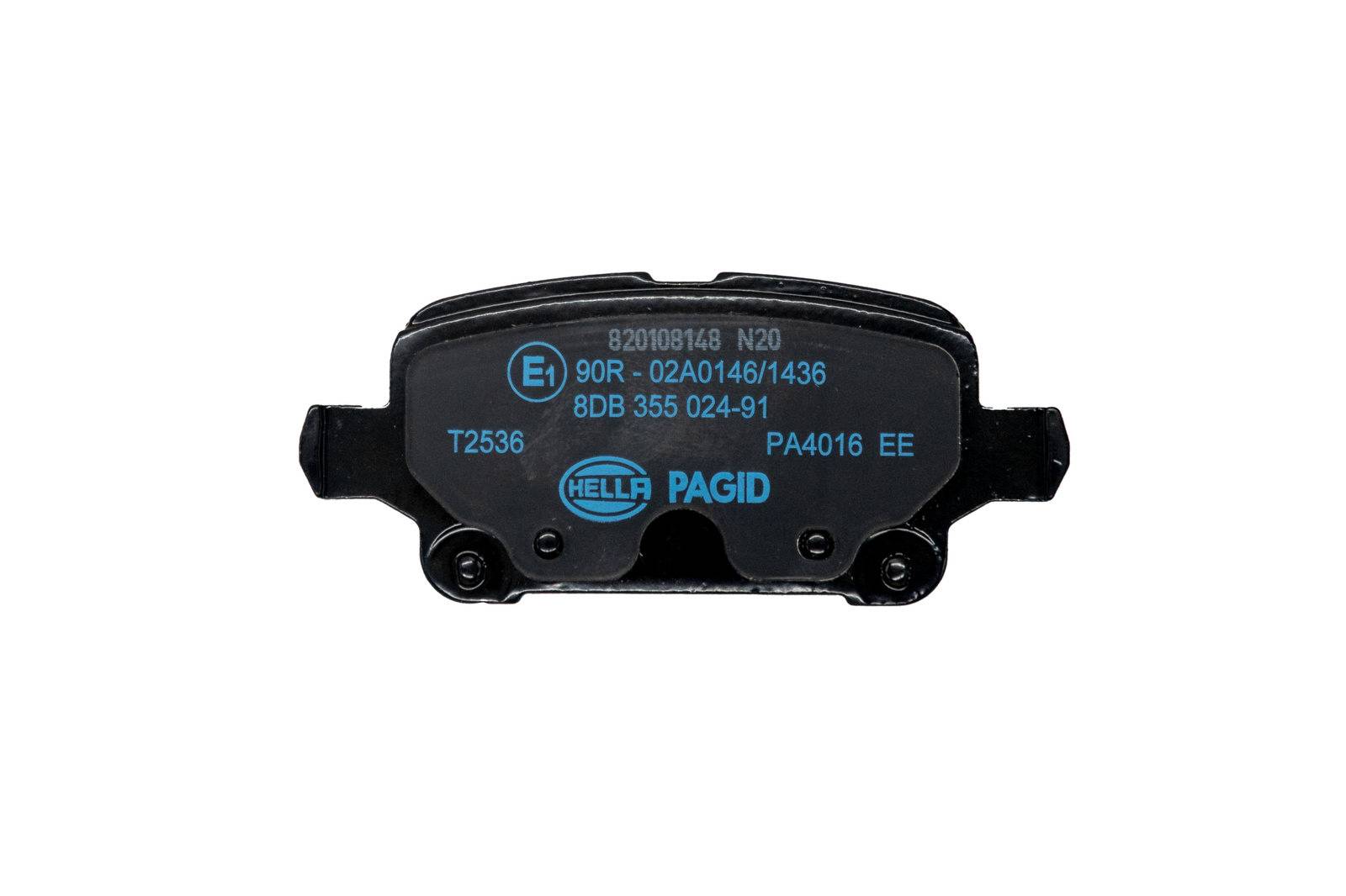HELLA 8DB 355 024-911 Bremsbelagsatz, SBB