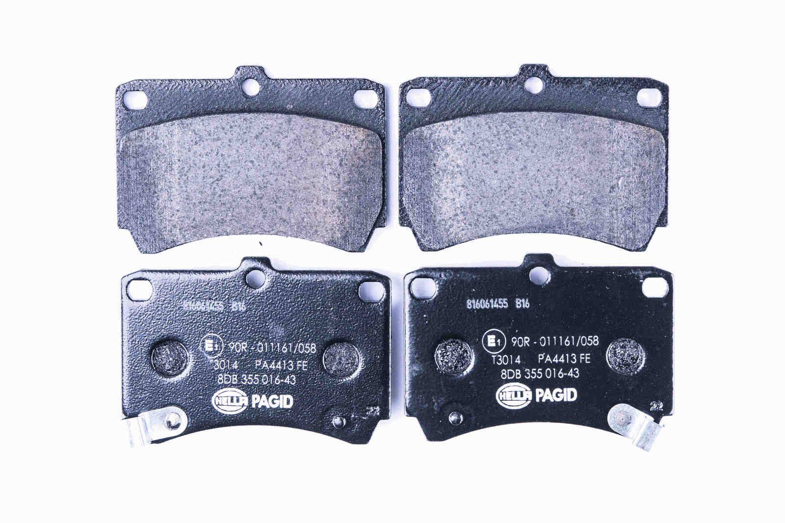 HELLA 8DB 355 016-431 Bremsbelagsatz, SBB