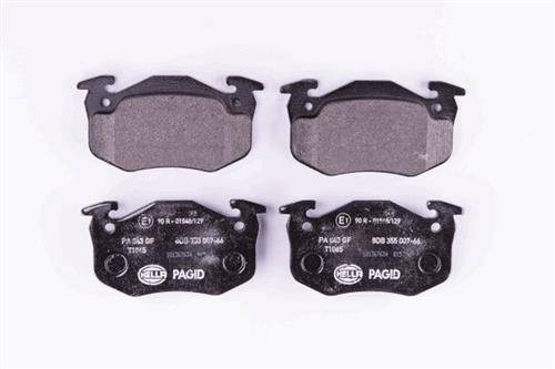 HELLA 8DB 355 007-661 Bremsbelagsatz, SBB
