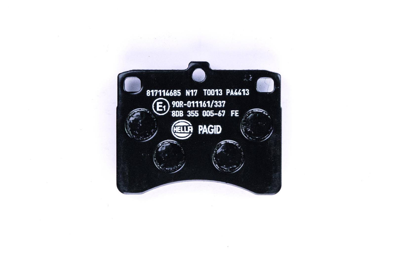HELLA 8DB 355 005-671 Bremsbelagsatz, SBB