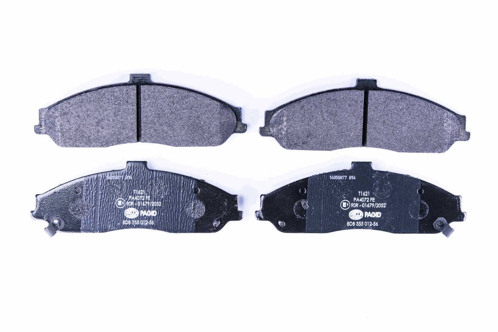 HELLA 8DB 355 012-561 Bremsbelagsatz, SBB