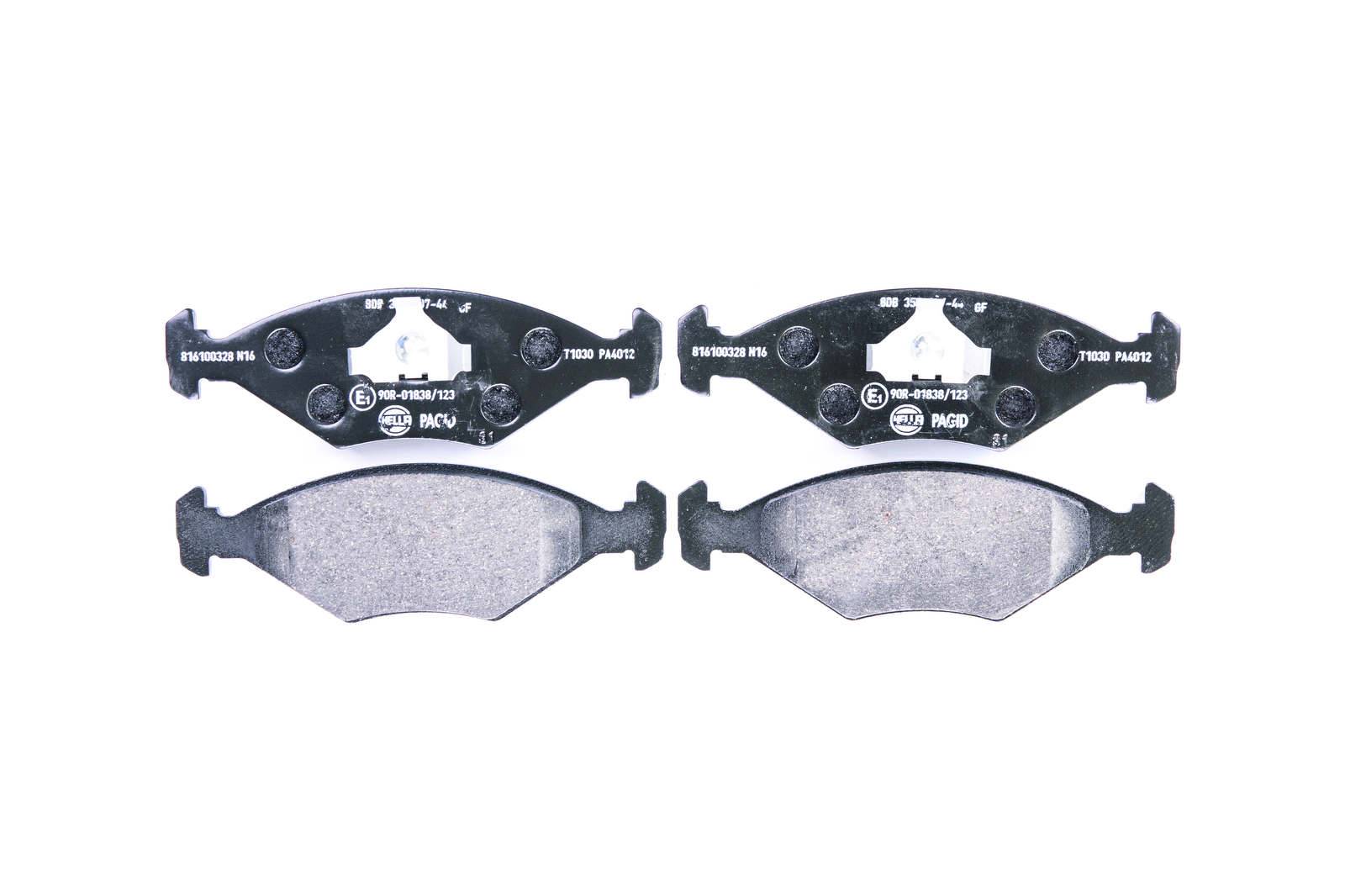 HELLA 8DB 355 007-441 Bremsbelagsatz, SBB