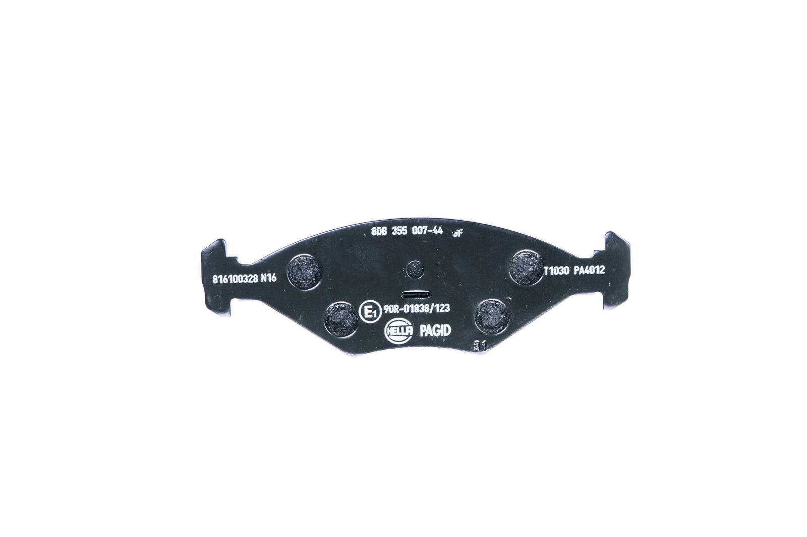 HELLA 8DB 355 007-441 Bremsbelagsatz, SBB
