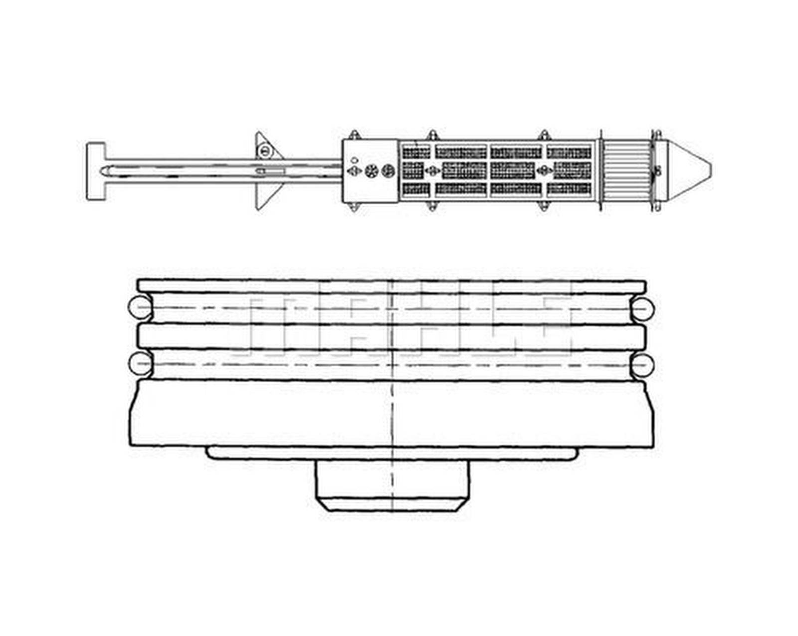 Mahle AD190000P Trockner, Klimaanlage