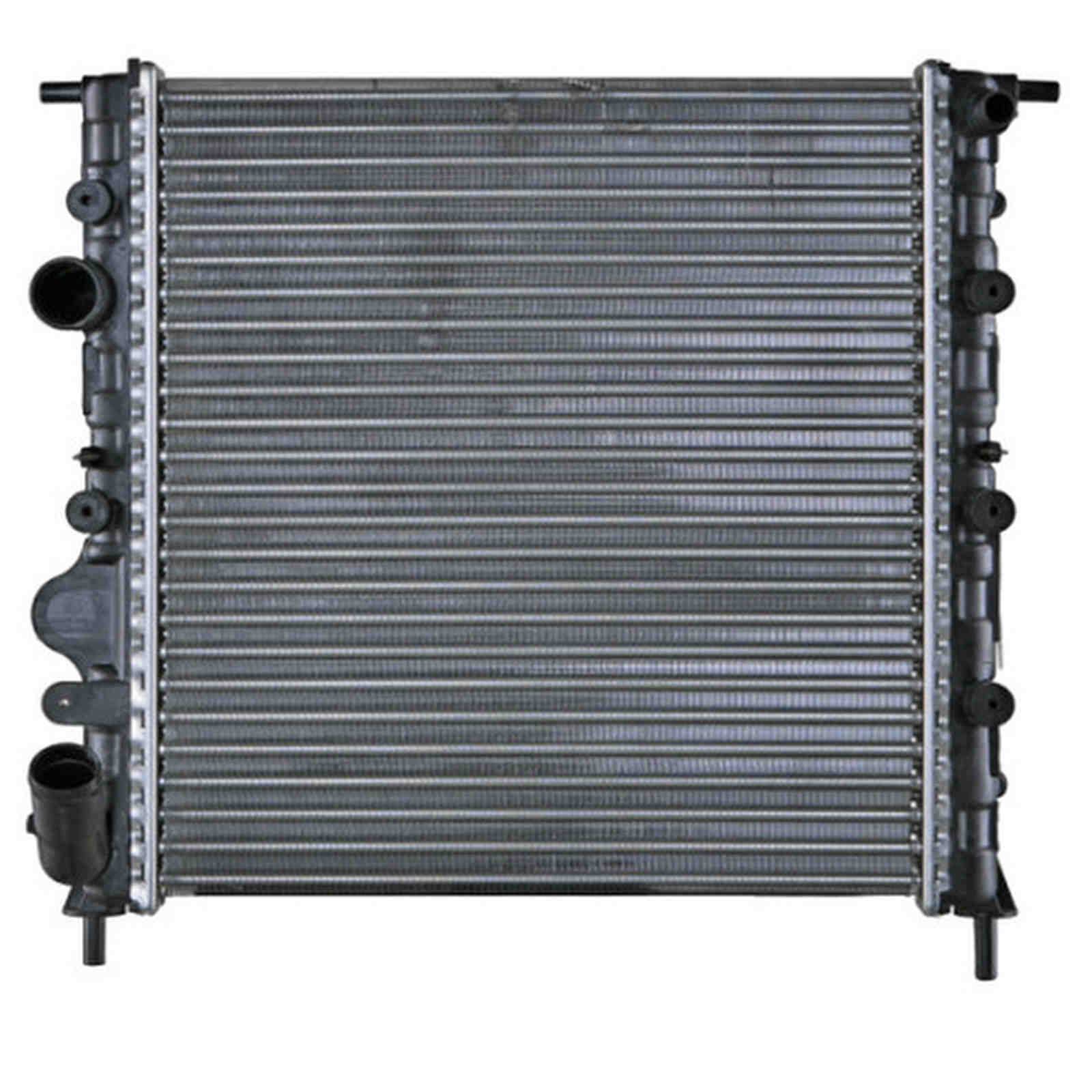 Kühler Motor Rippen mechanisch gefügt 375 mm - 350 mm MAHLE für RENAULT CLIO