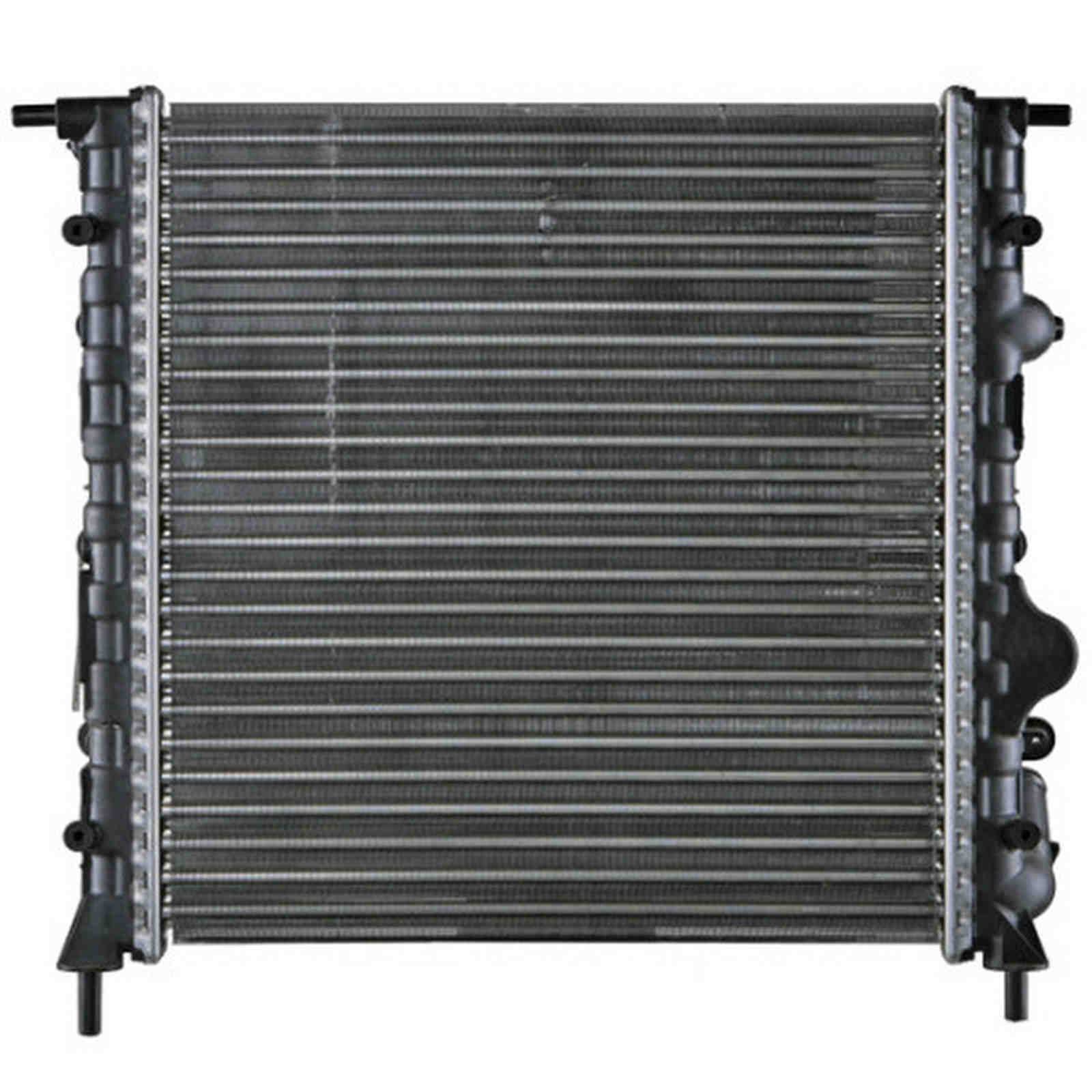 Kühler Motor Rippen mechanisch gefügt 375 mm - 350 mm MAHLE für RENAULT CLIO