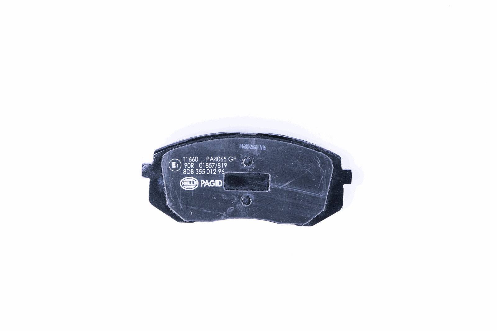 HELLA 8DB 355 012-961 Bremsbelagsatz, SBB