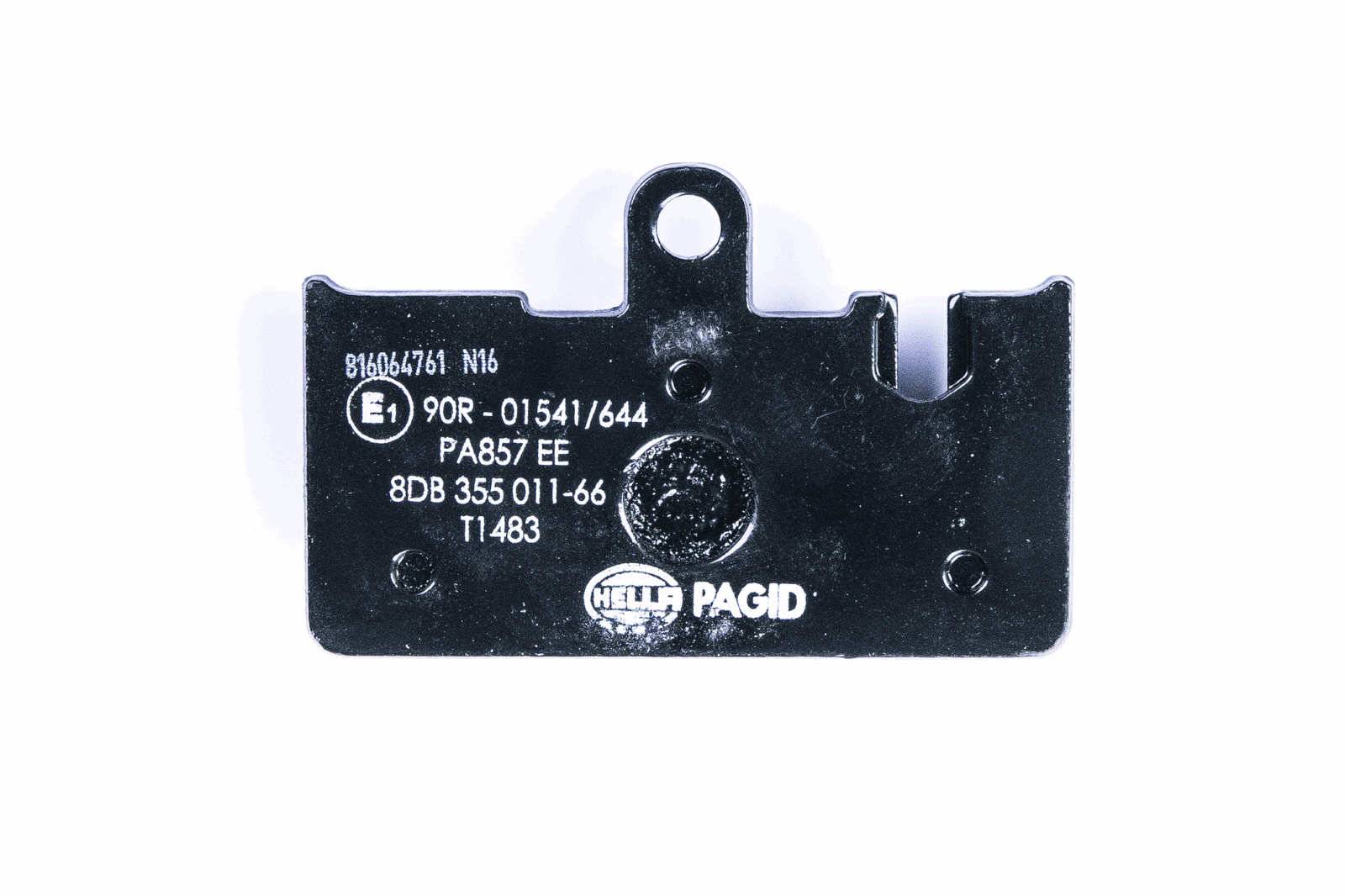 HELLA 8DB 355 011-661 Bremsbelagsatz, SBB