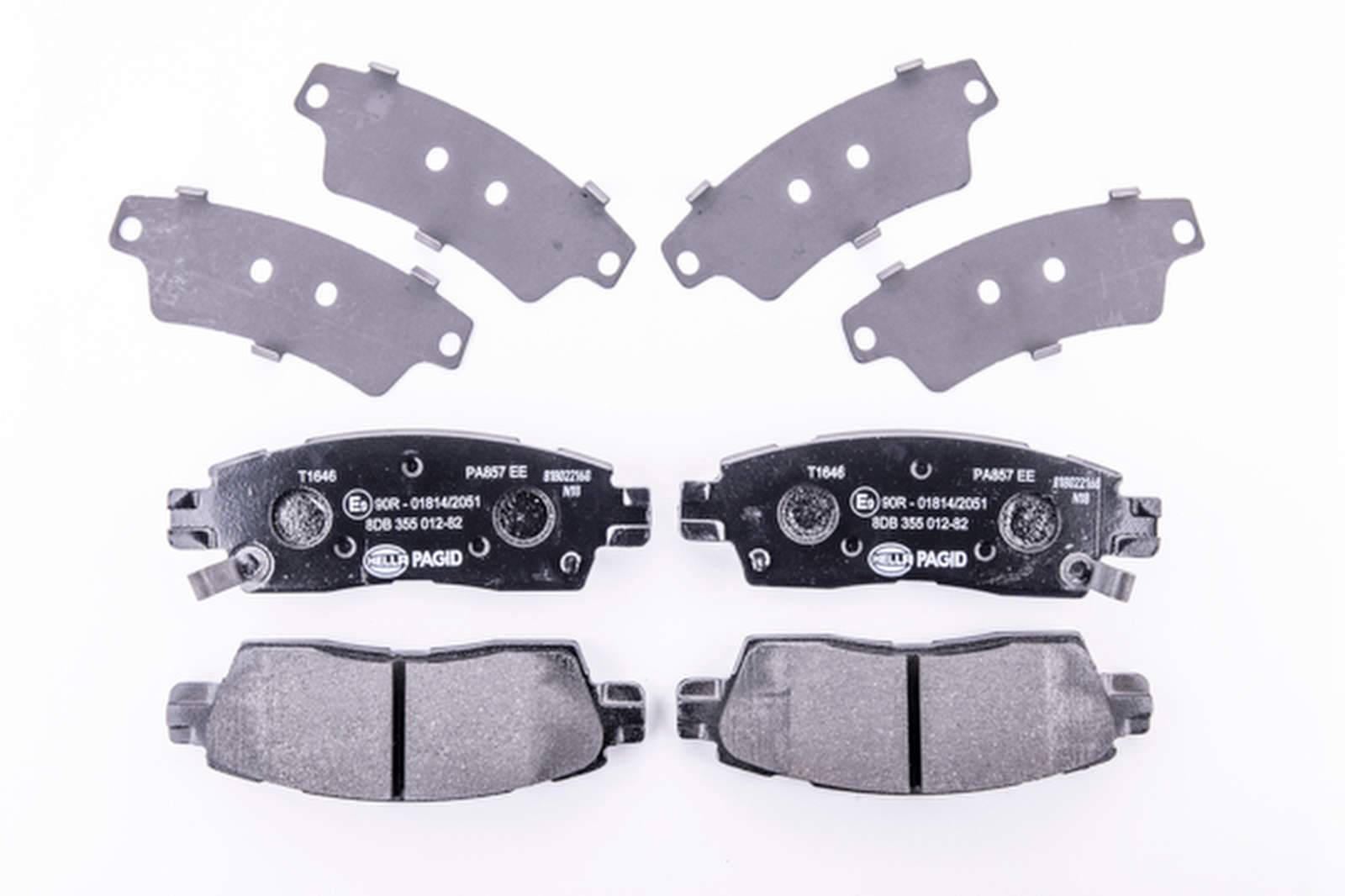 HELLA 8DB 355 012-821 Bremsbelagsatz, SBB
