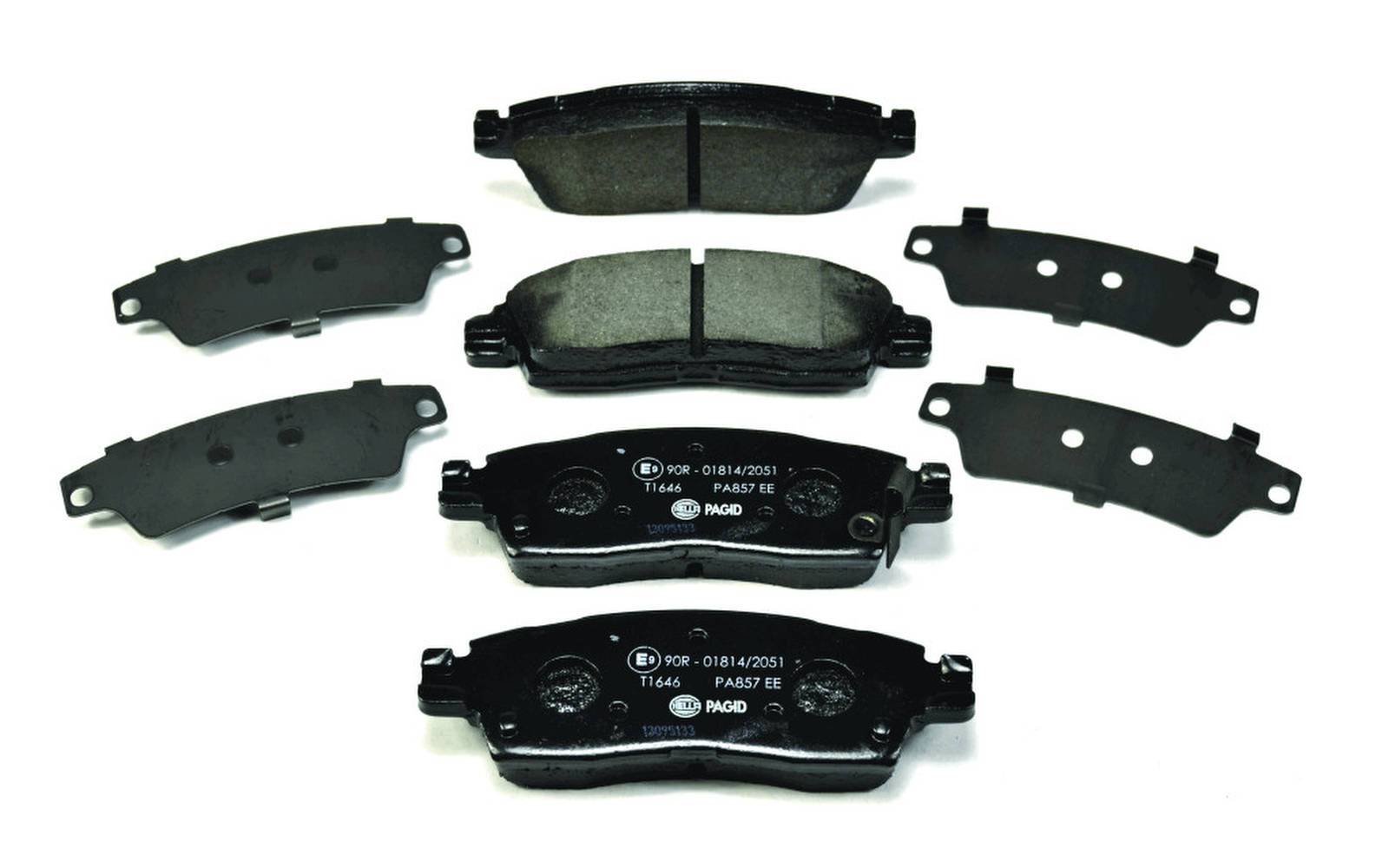 HELLA 8DB 355 012-821 Bremsbelagsatz, SBB