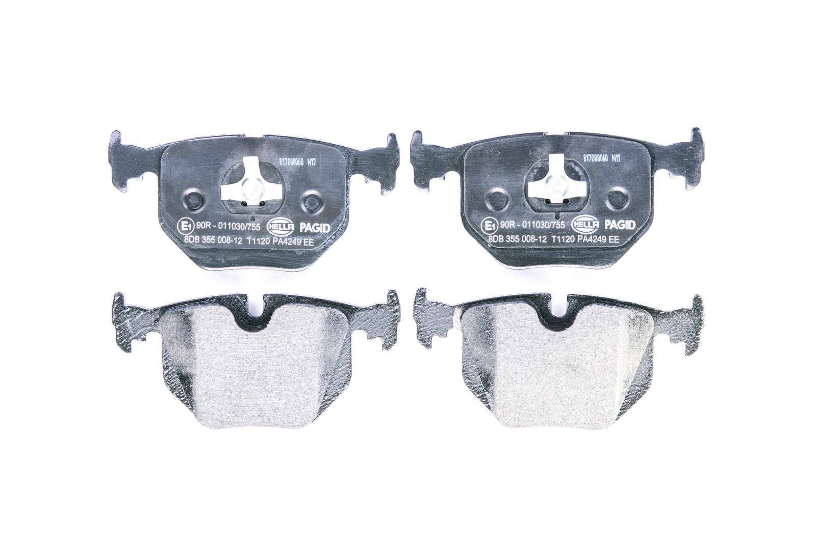 HELLA 8DB 355 008-121 Bremsbelagsatz, SBB