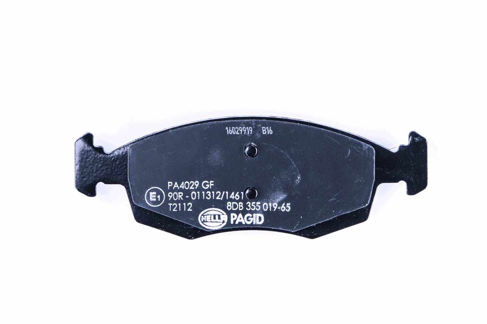 HELLA 8DB 355 019-651 Bremsbelagsatz, SBB