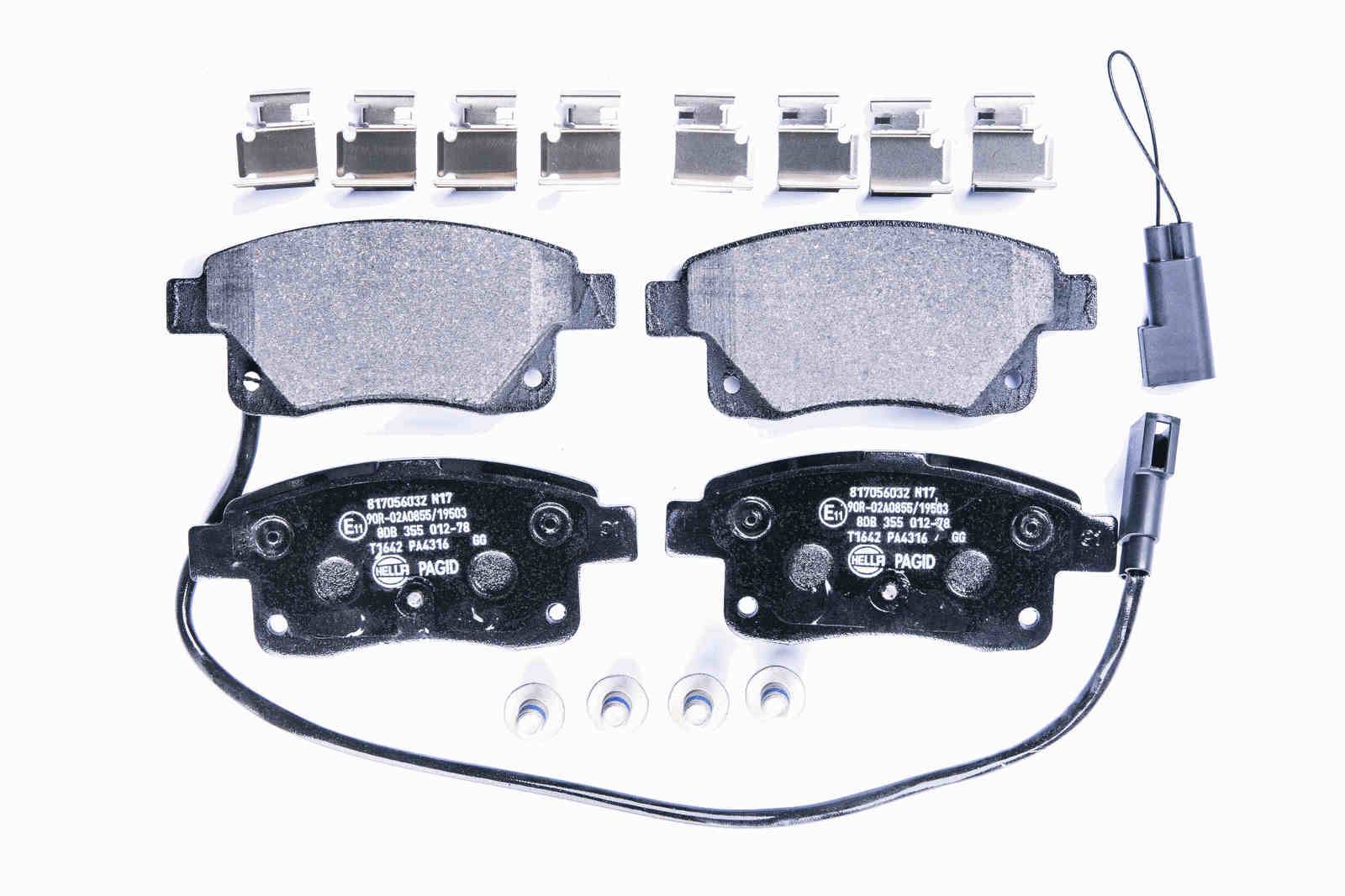 HELLA 8DB 355 012-781 Bremsbelagsatz, SBB