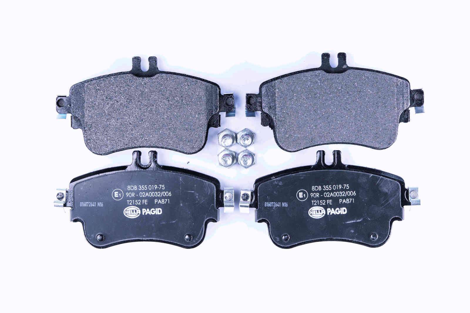 HELLA 8DB 355 019-751 Bremsbelagsatz, SBB