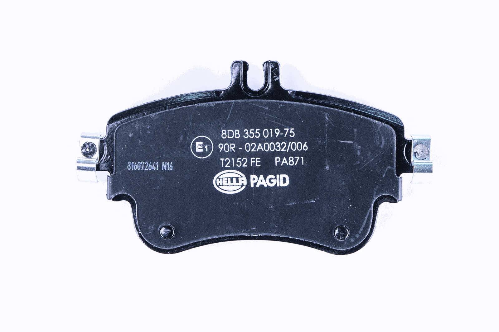 HELLA 8DB 355 019-751 Bremsbelagsatz, SBB