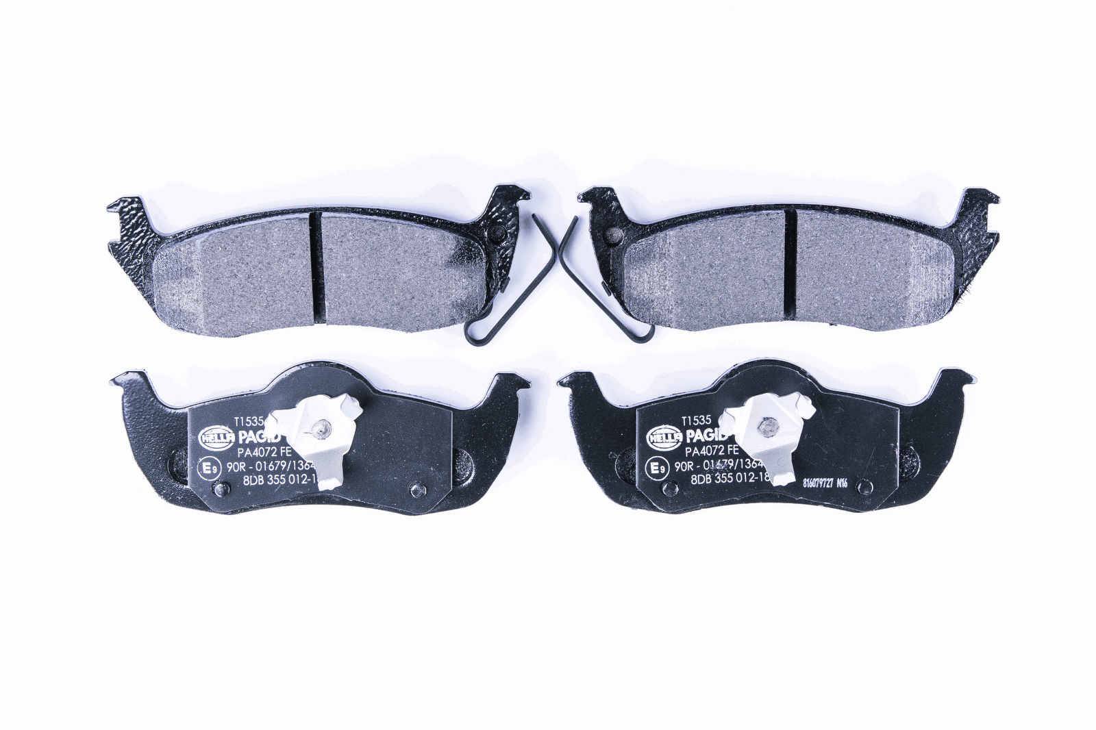 HELLA 8DB 355 012-181 Bremsbelagsatz, SBB