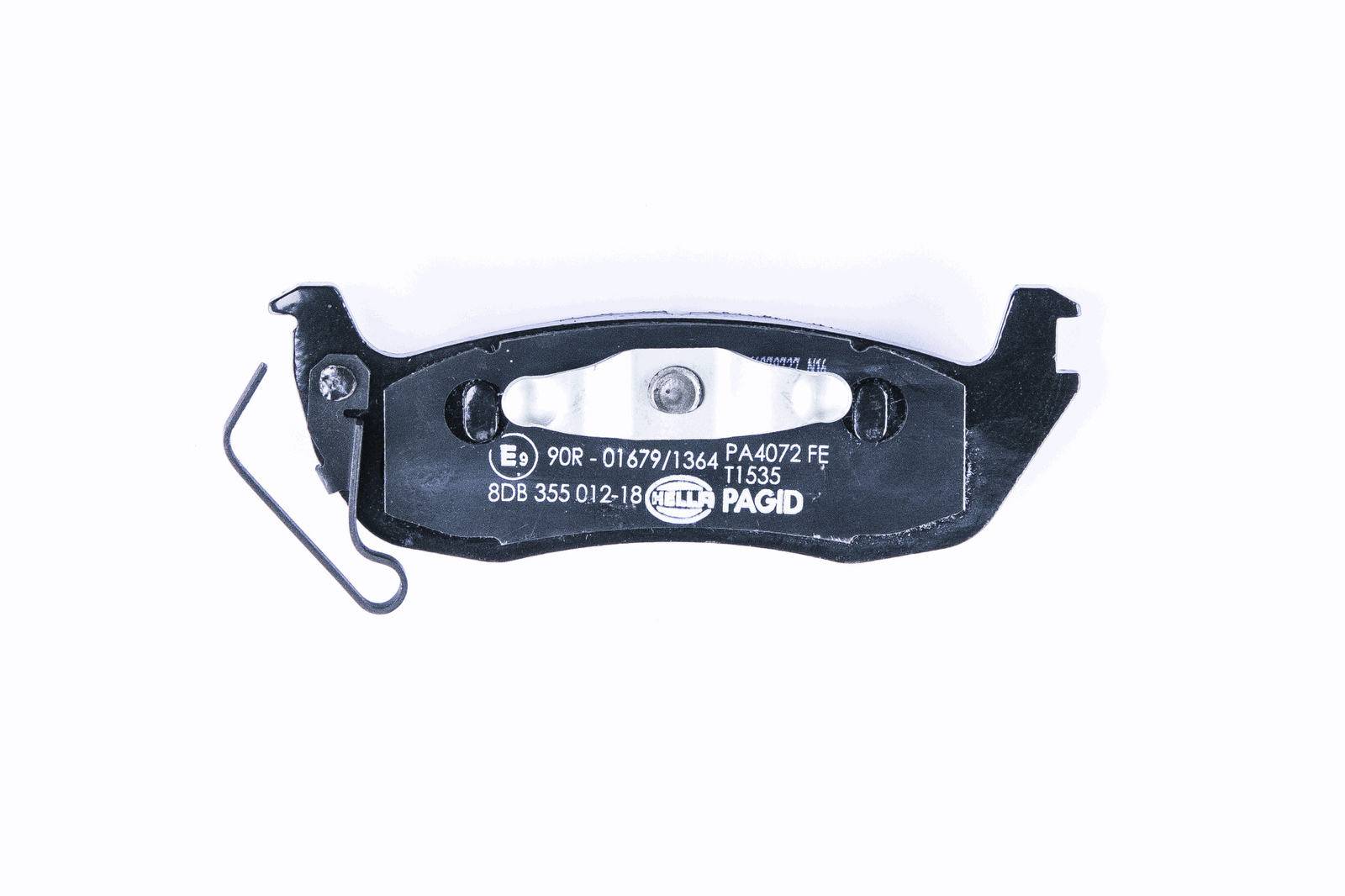 HELLA 8DB 355 012-181 Bremsbelagsatz, SBB