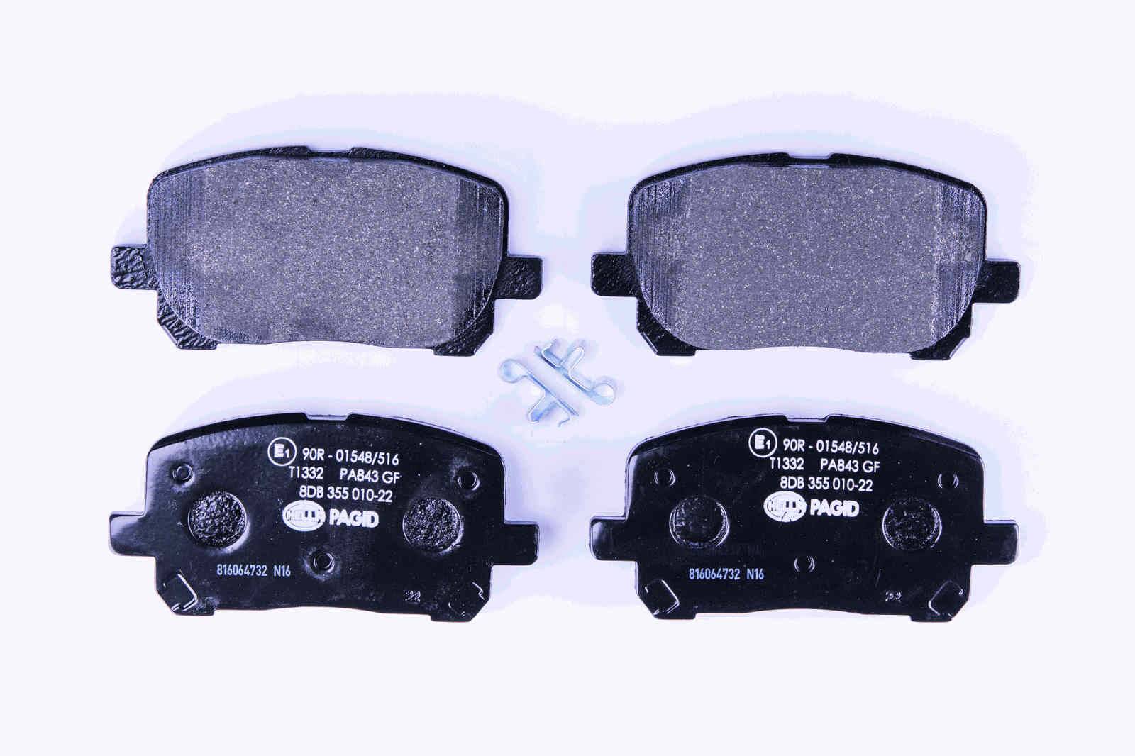 HELLA 8DB 355 010-221 Bremsbelagsatz, SBB