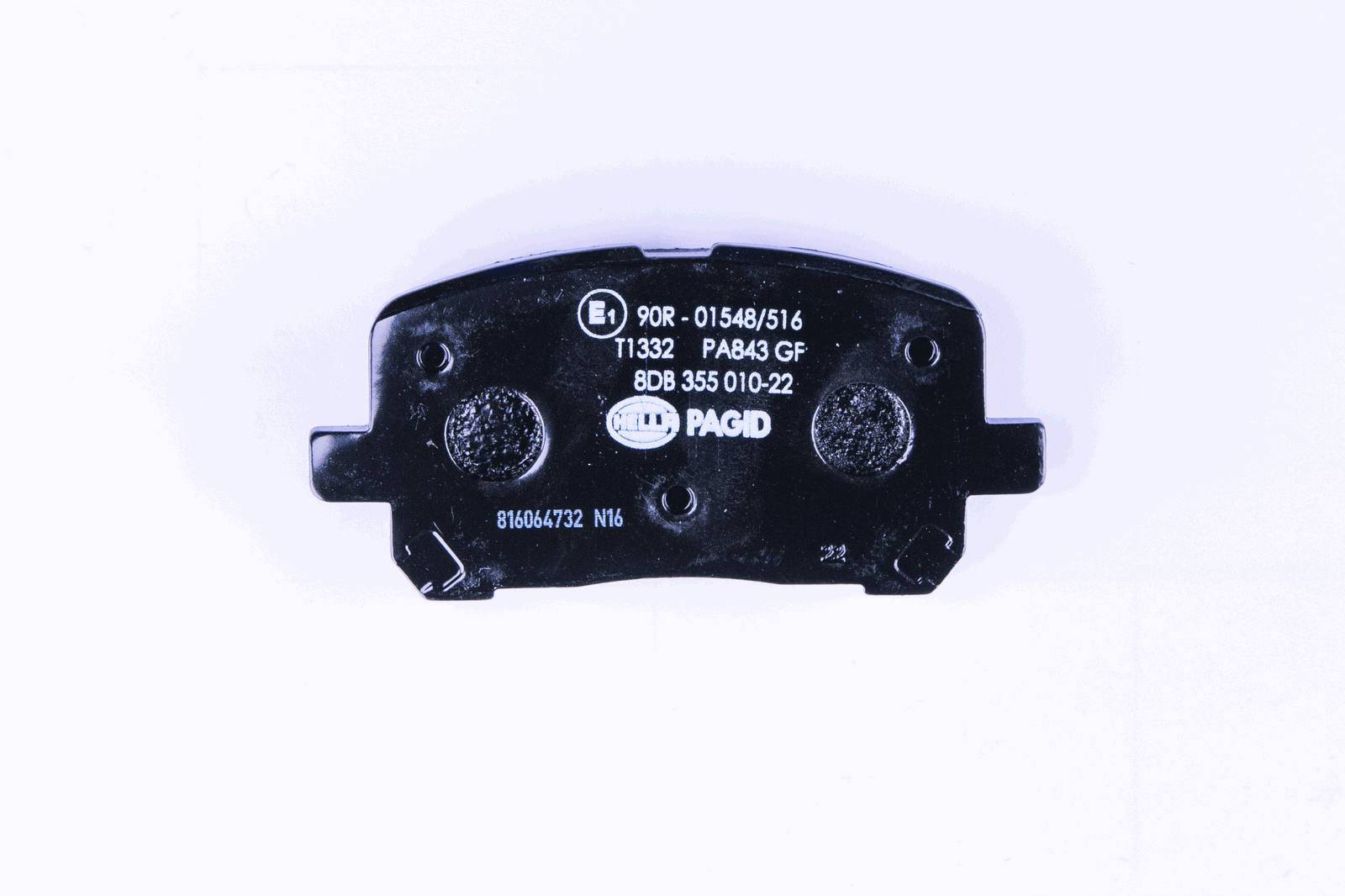 HELLA 8DB 355 010-221 Bremsbelagsatz, SBB