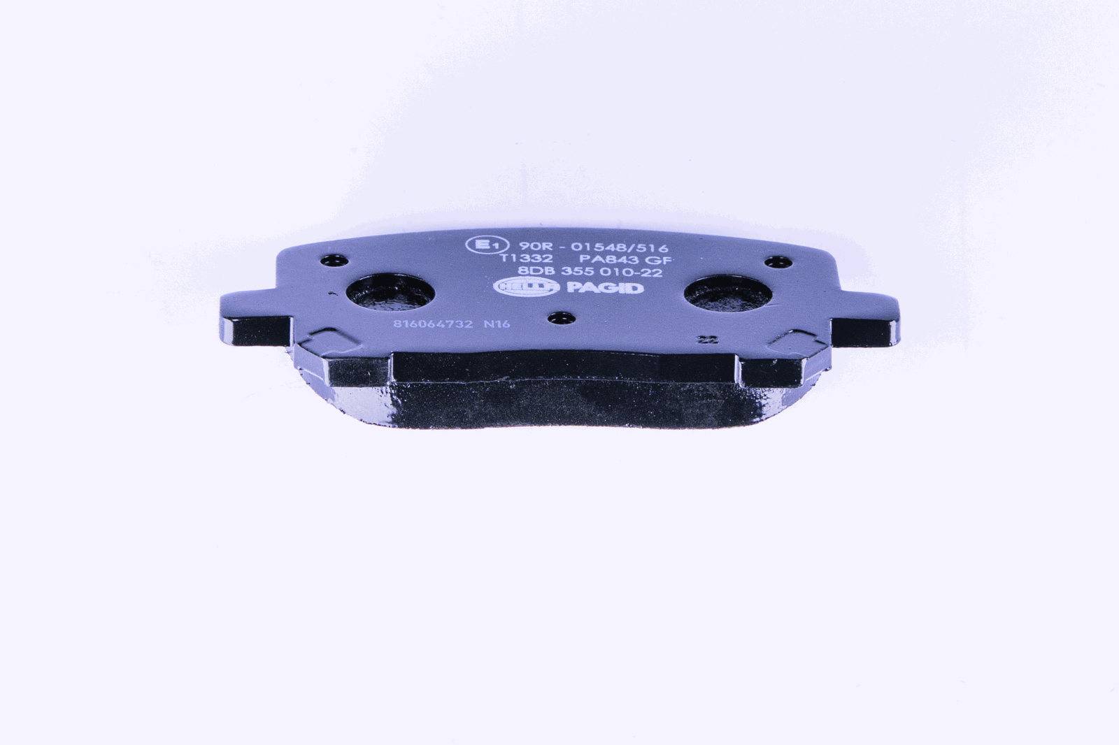 HELLA 8DB 355 010-221 Bremsbelagsatz, SBB