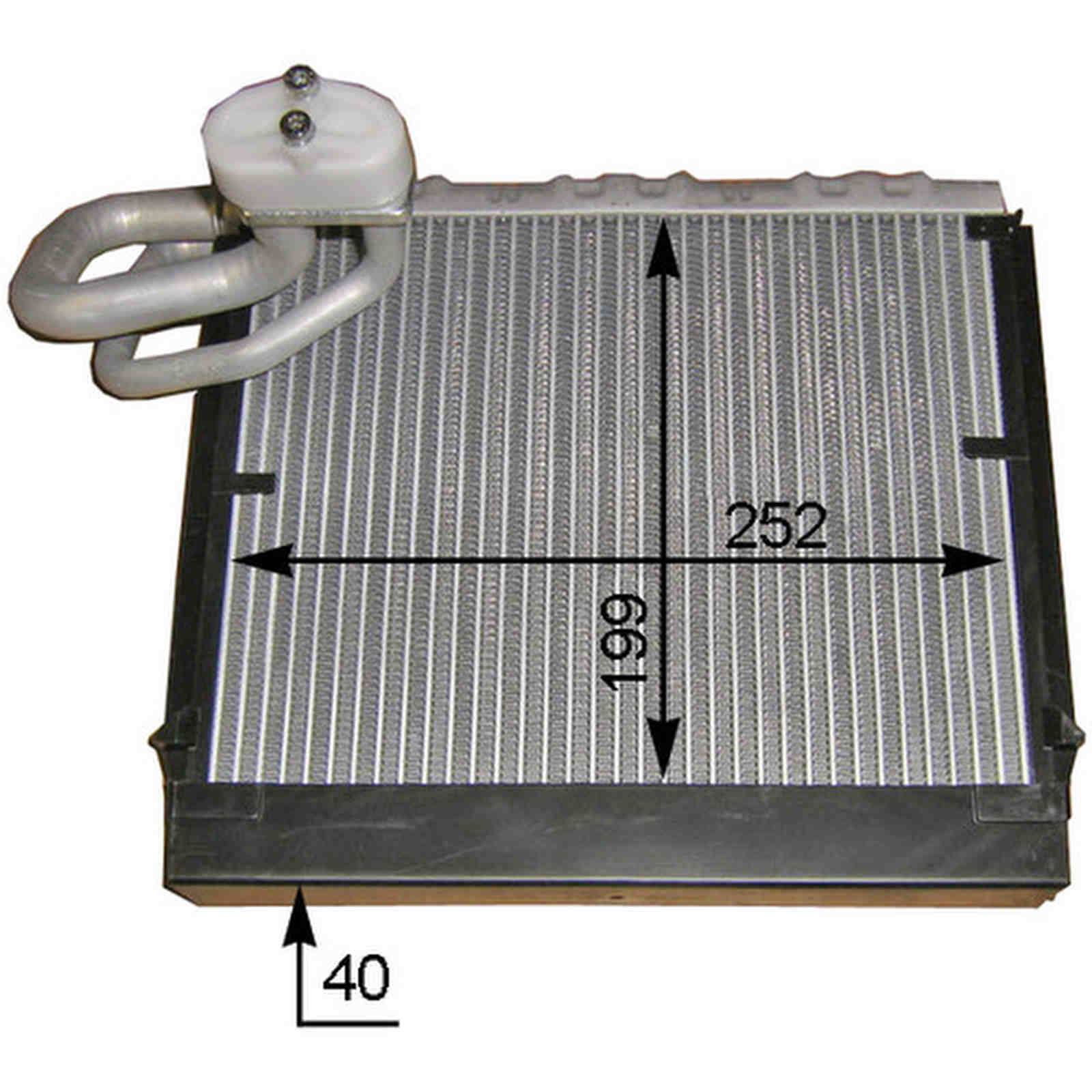 Mahle AE106000P Verdampfer, Klimaanlage