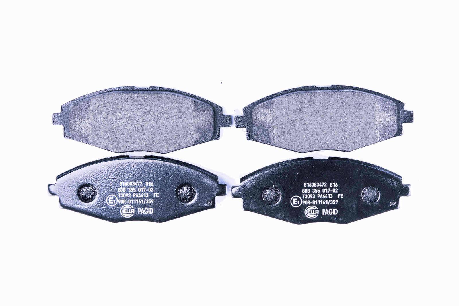 HELLA 8DB 355 017-021 Bremsbelagsatz, SBB