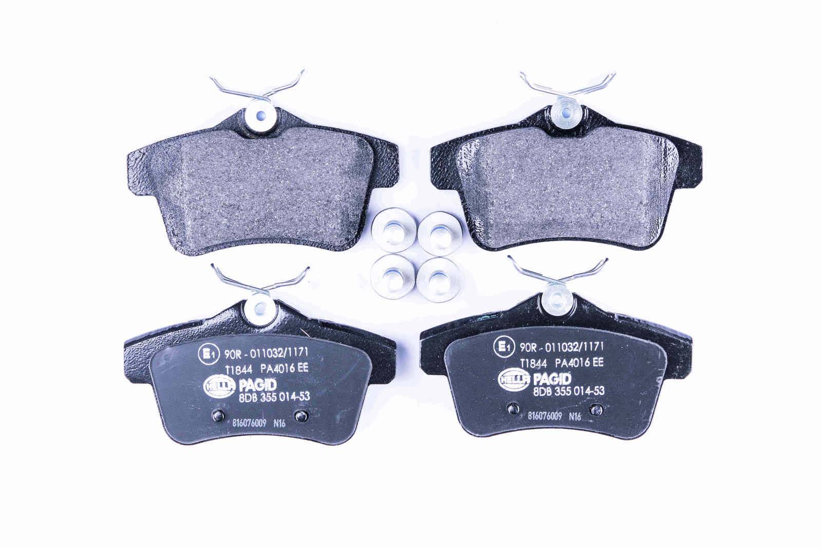 HELLA 8DB 355 014-531 Bremsbelagsatz, SBB