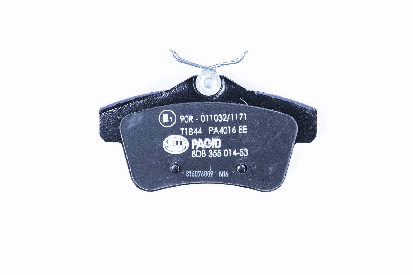 HELLA 8DB 355 014-531 Bremsbelagsatz, SBB