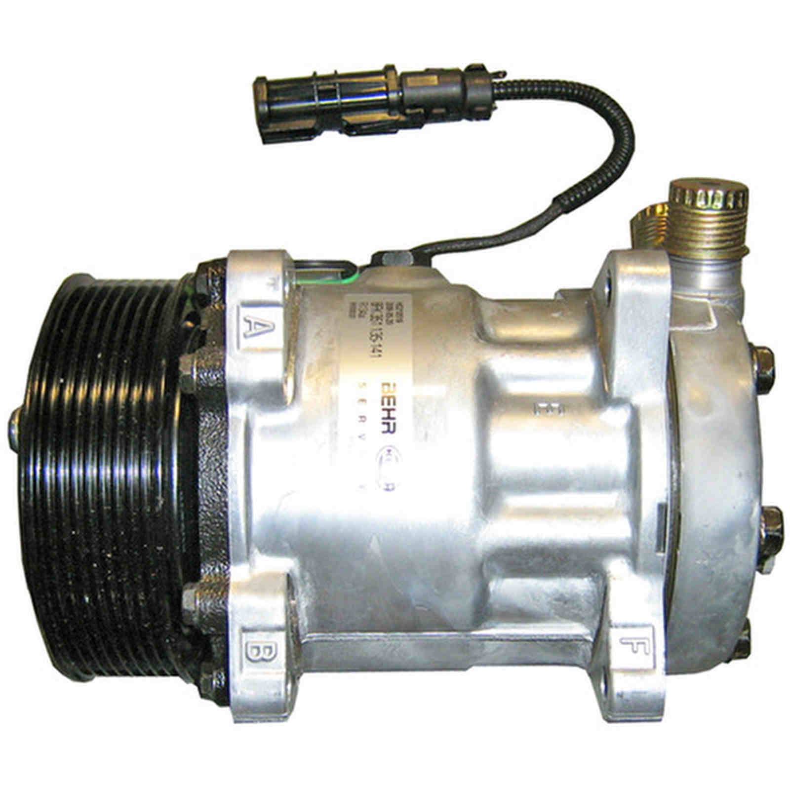 Klimakompressor 24 V Ø 119 mm MAHLE passend für u.a. MAN TGS