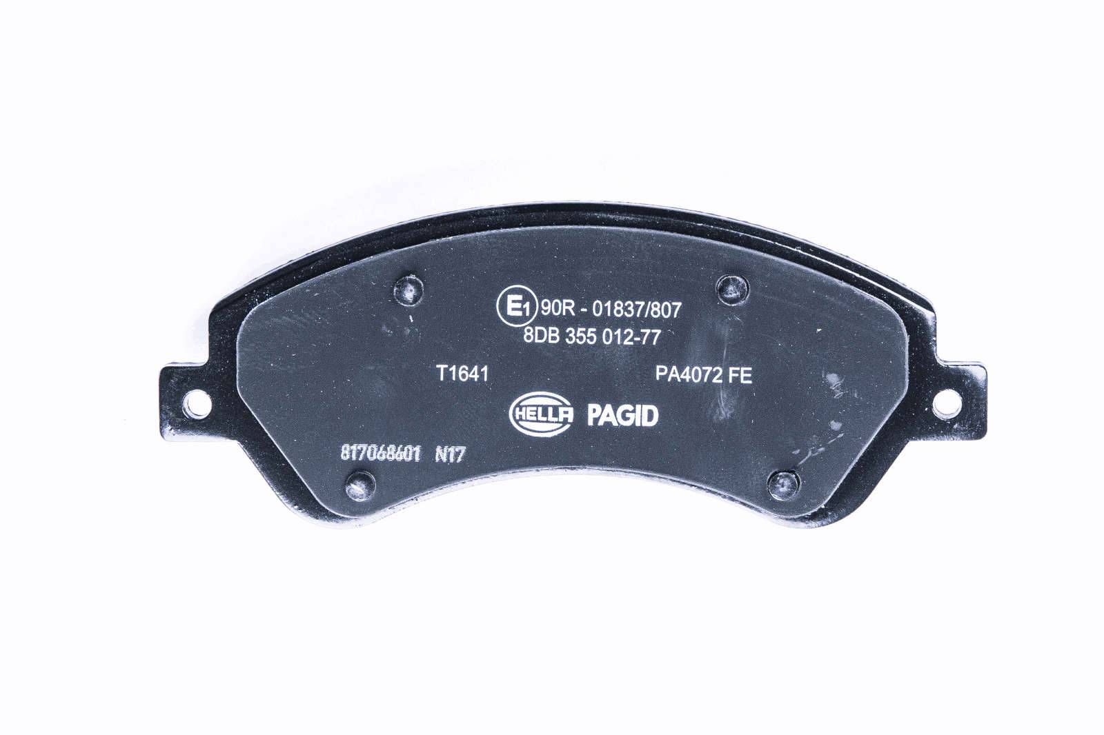 HELLA 8DB 355 012-771 Bremsbelagsatz, SBB