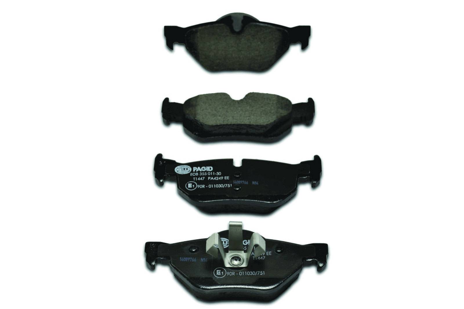 HELLA 8DB 355 011-301 Bremsbelagsatz, SBB