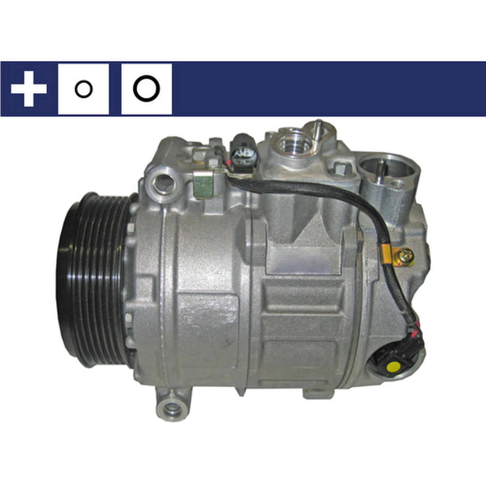 Klimakompressor 12 V Ø 100 mm MAHLE für u.a. MERCEDES-BENZ E-KLASSE