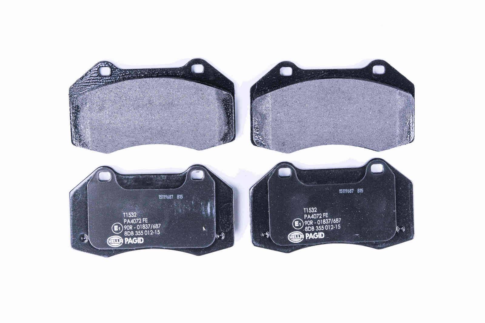 HELLA 8DB 355 012-151 Bremsbelagsatz, SBB