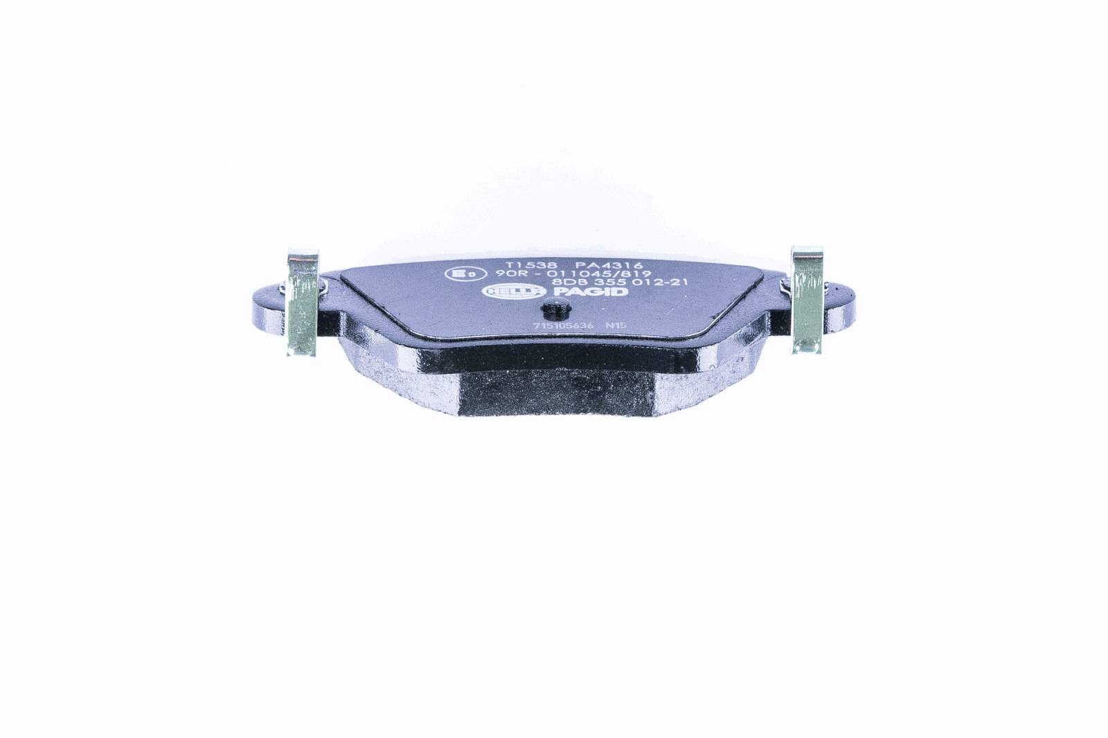 HELLA 8DB 355 012-211 Bremsbelagsatz, SBB
