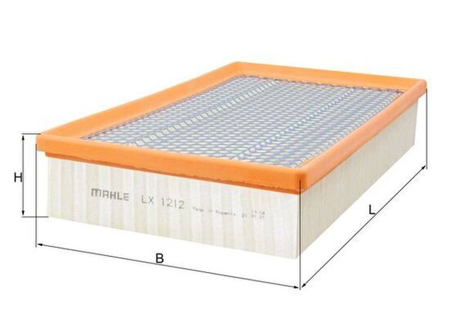 Mahle LX1212 Luftfilter