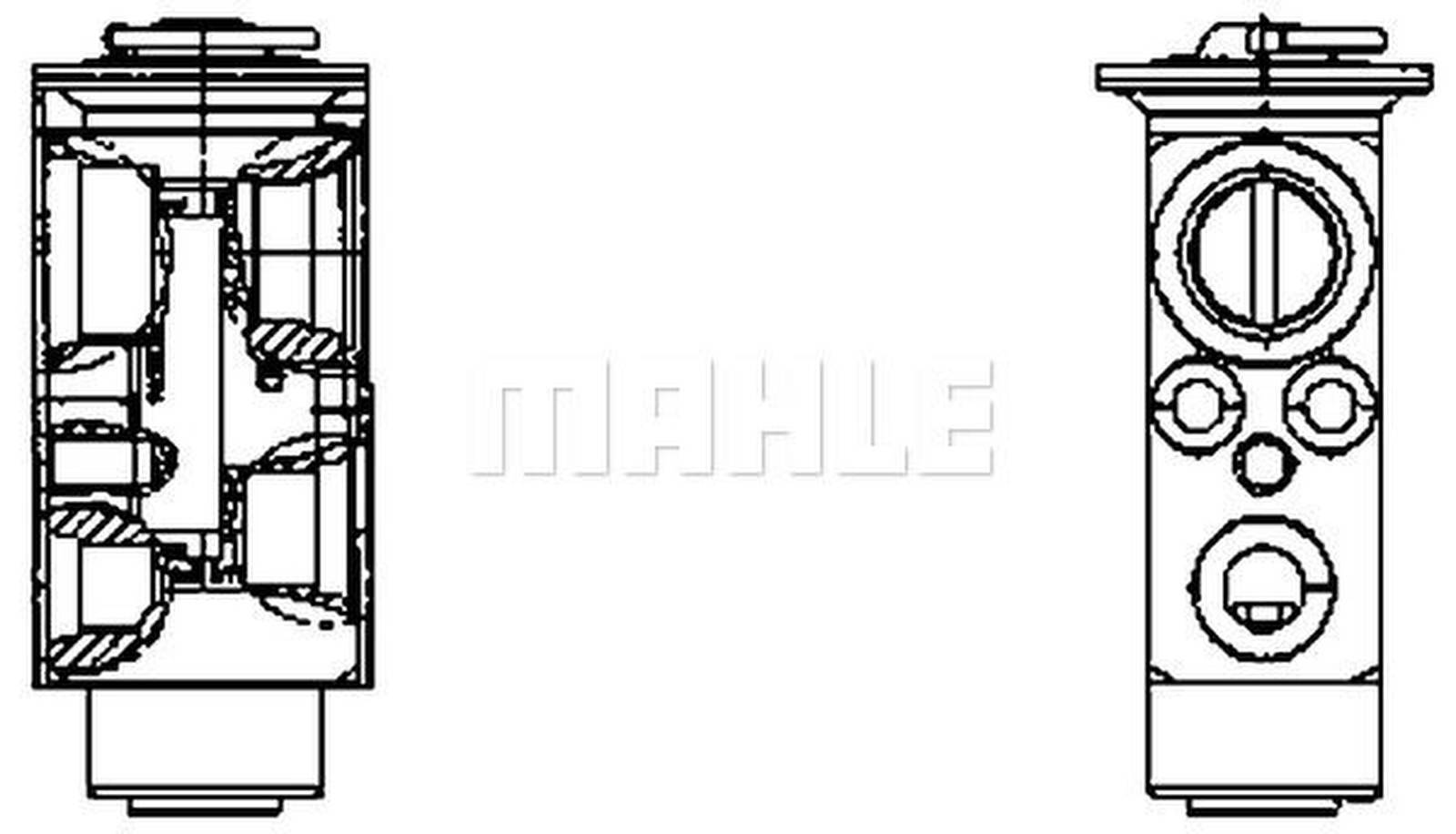 Mahle AVE131000P Expansionsventil, Klimaanlage