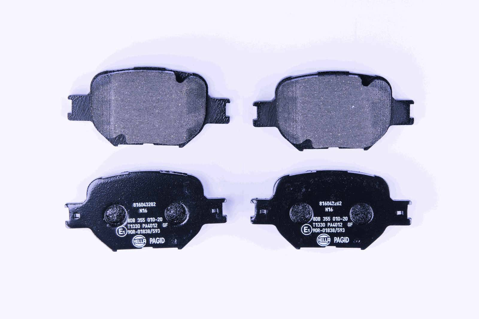 HELLA 8DB 355 010-201 Bremsbelagsatz, SBB
