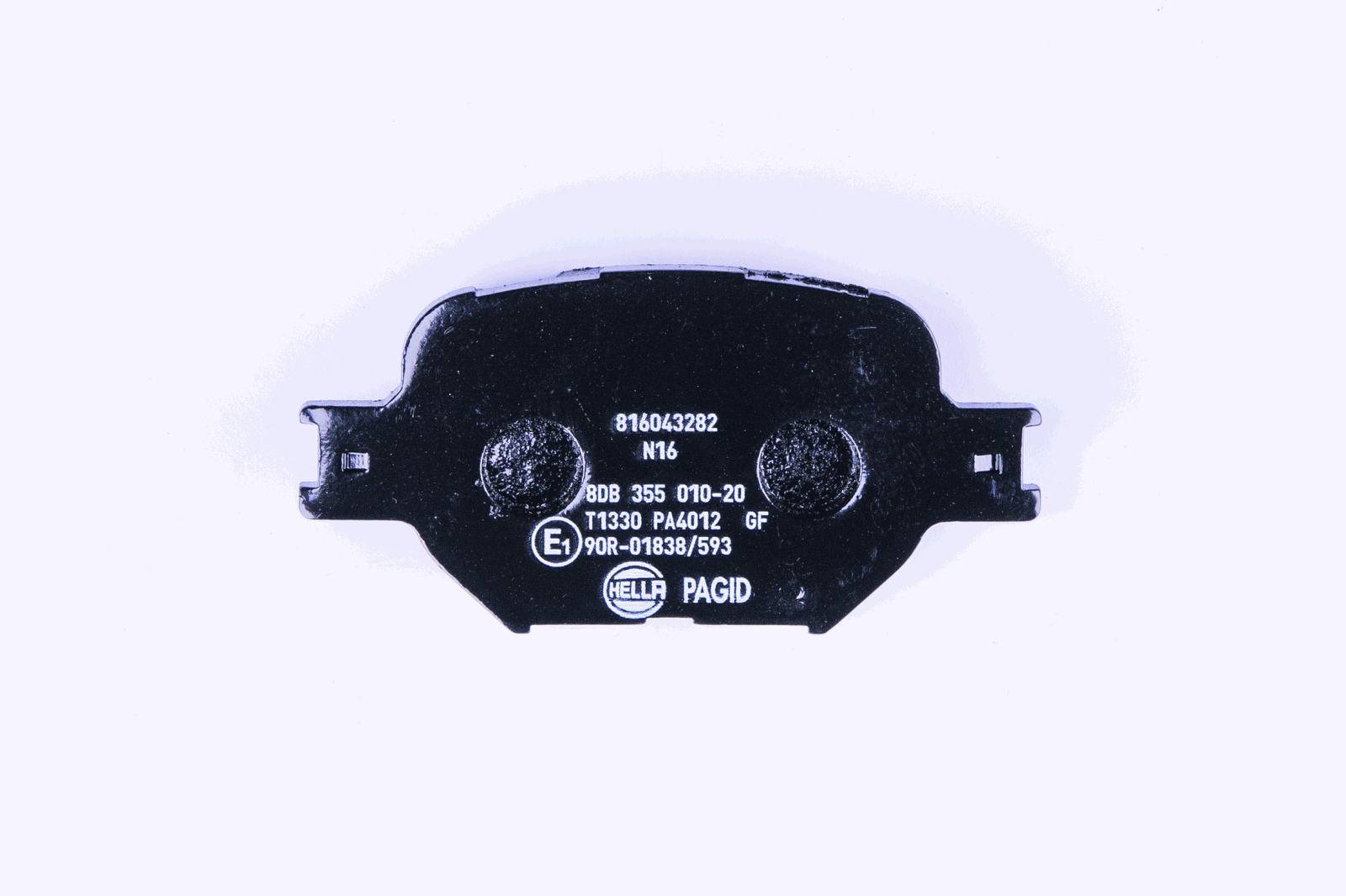 HELLA 8DB 355 010-201 Bremsbelagsatz, SBB