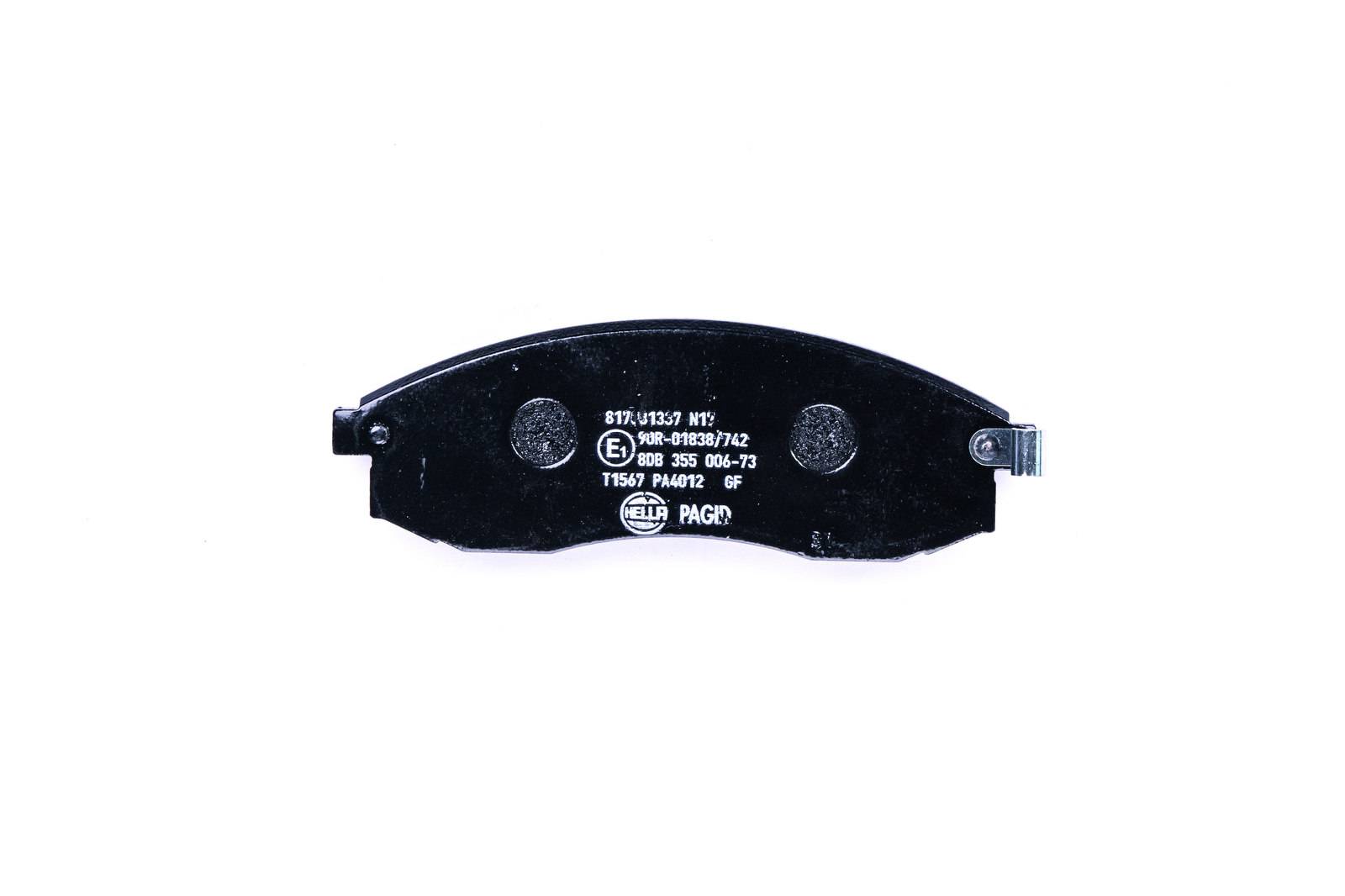 HELLA 8DB 355 006-731 Bremsbelagsatz, SBB