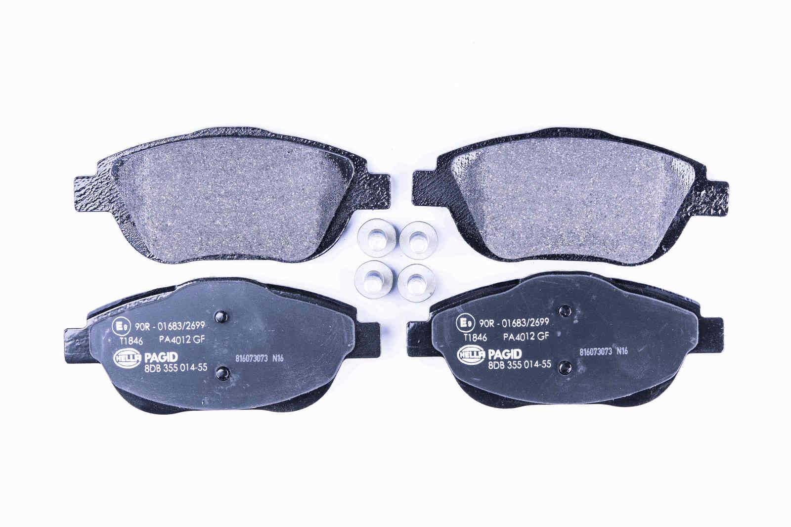 HELLA 8DB 355 014-551 Bremsbelagsatz, SBB
