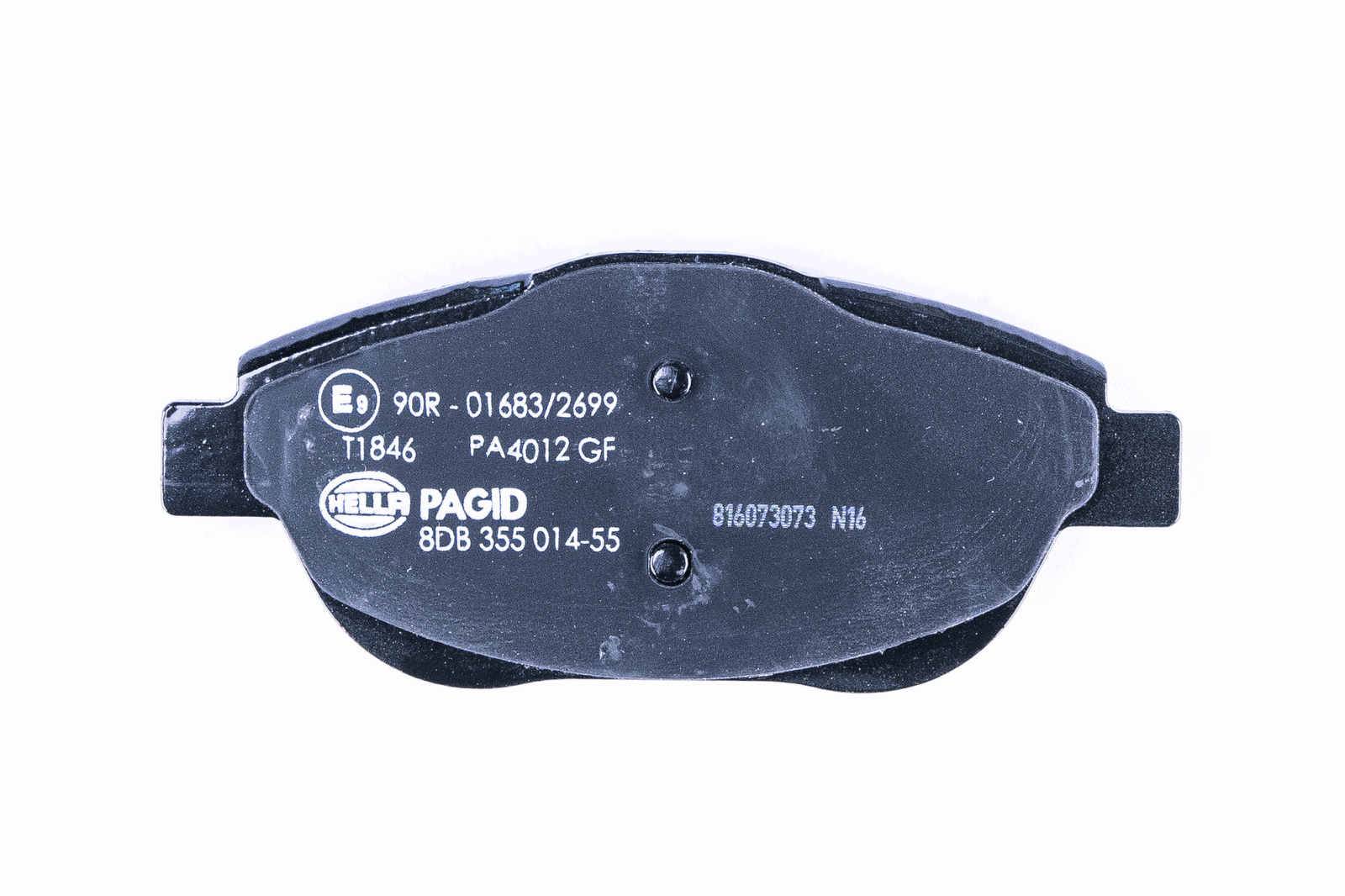 HELLA 8DB 355 014-551 Bremsbelagsatz, SBB
