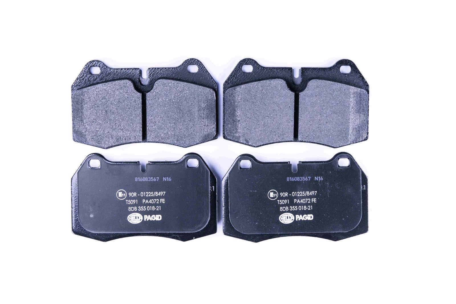 HELLA 8DB 355 018-211 Bremsbelagsatz, SBB