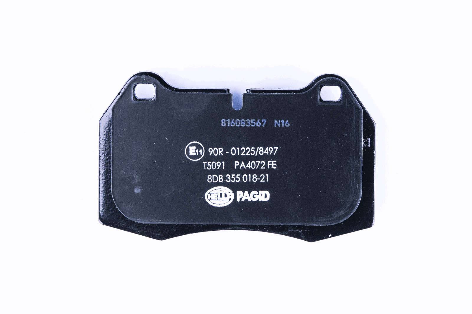 HELLA 8DB 355 018-211 Bremsbelagsatz, SBB