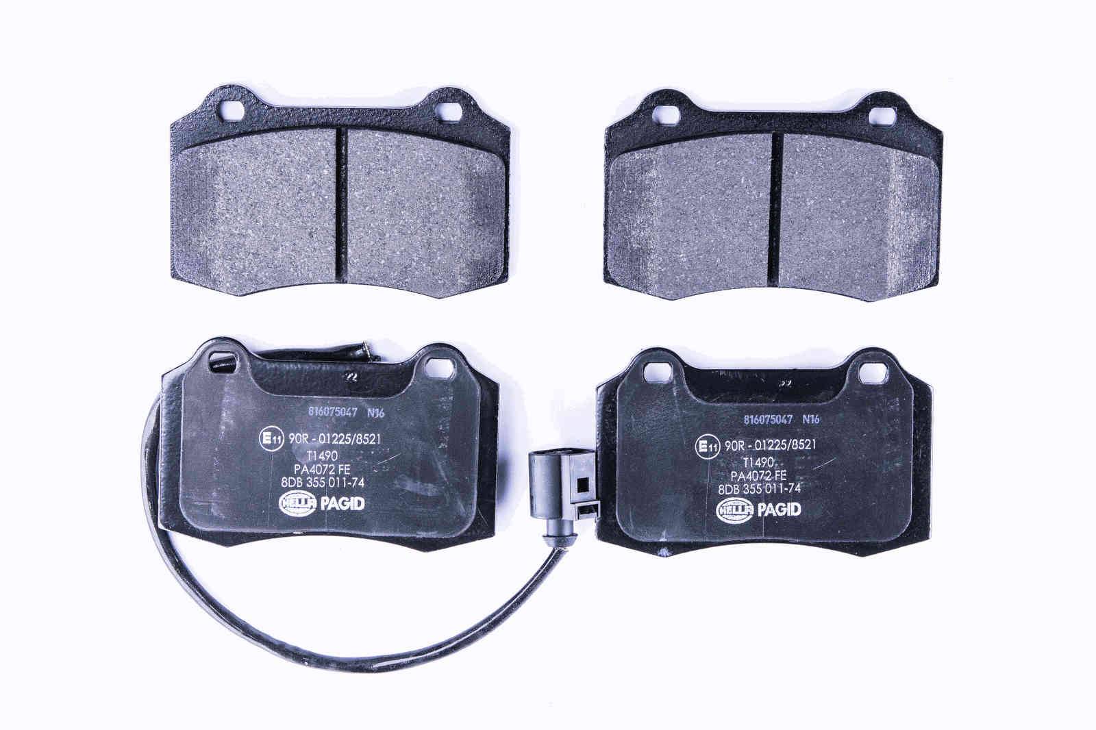 HELLA 8DB 355 011-741 Bremsbelagsatz, SBB