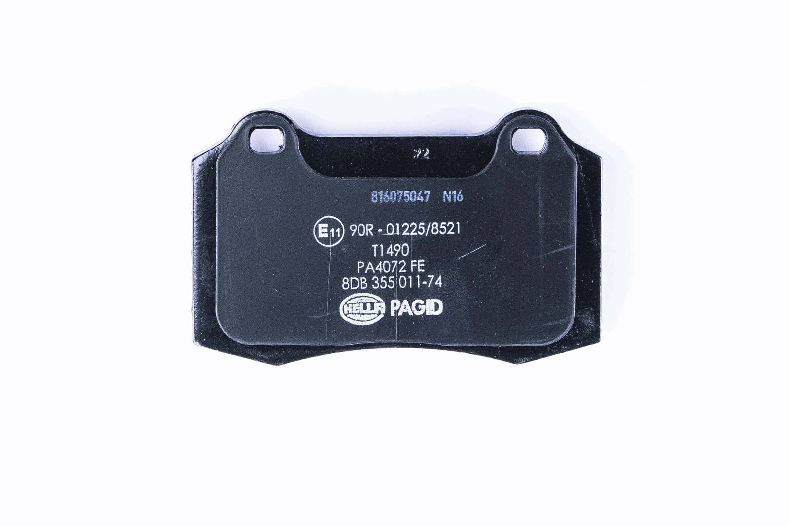 HELLA 8DB 355 011-741 Bremsbelagsatz, SBB