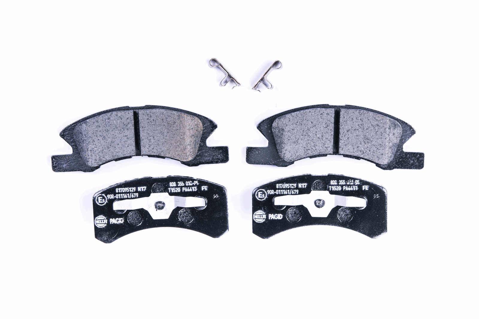 HELLA 8DB 355 012-051 Bremsbelagsatz, SBB