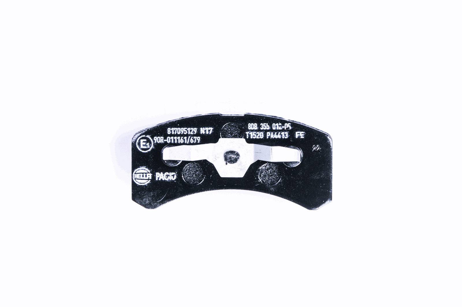 HELLA 8DB 355 012-051 Bremsbelagsatz, SBB
