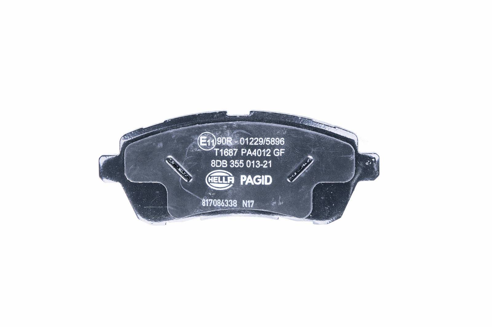 HELLA 8DB 355 013-211 Bremsbelagsatz, SBB